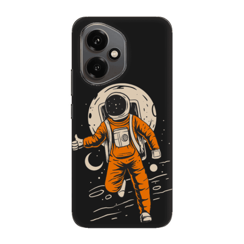 Honor Magic 400 Hitchhike Black Colored Silicone TPU Θήκη