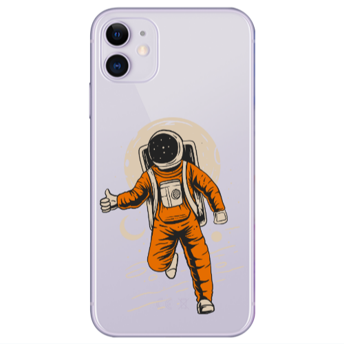 Apple iPhone 11  Hitchhike Transparent Silicone TPU Θήκη