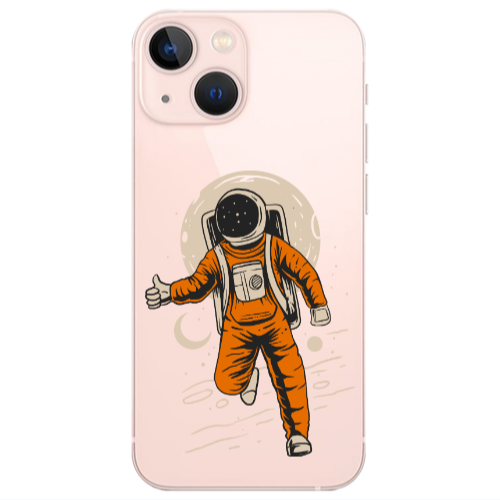 Apple iPhone 13 Hitchhike Transparent Silicone TPU Θήκη