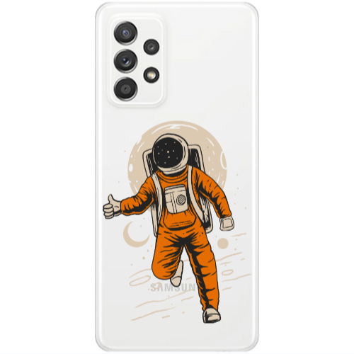 Samsung A52 Hitchhike Transparent Silicone TPU Θήκη