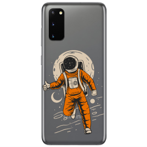Samsung S20 Hitchhike Transparent Silicone TPU Θήκη