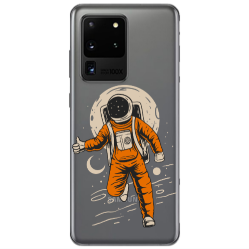 Samsung S20 Ultra Hitchhike Transparent Silicone TPU Θήκη