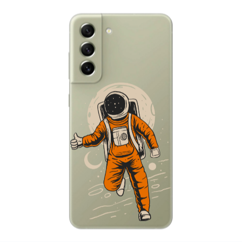 Samsung S21 Hitchhike Transparent Silicone TPU Θήκη
