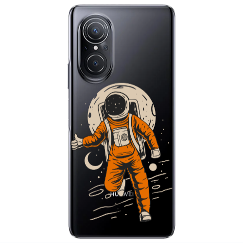 Huawei Nova 9 SE Hitchhike Transparent Silicone TPU Θήκη