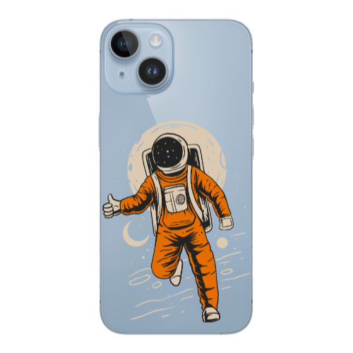 Apple iPhone 14  Hitchhike Transparent Silicone TPU Θήκη