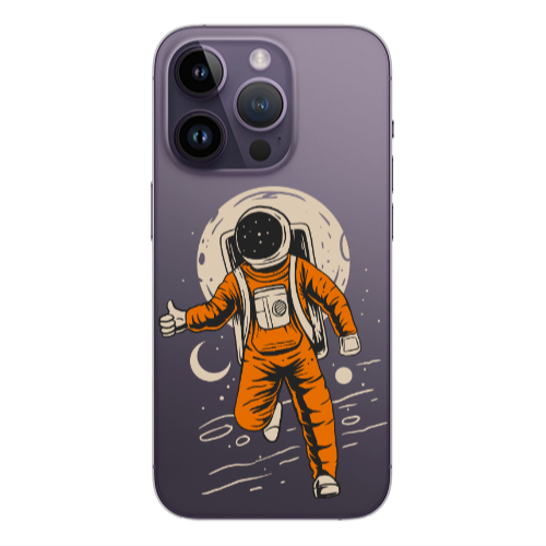 Apple iPhone 14 Pro  Hitchhike Transparent Silicone TPU Θήκη