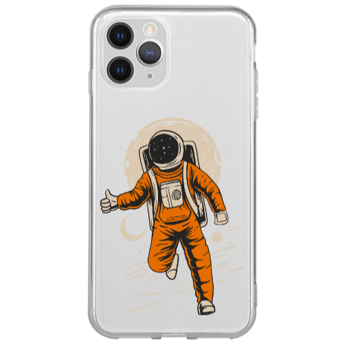 Apple iPhone 12 Pro Max Hitchhike Transparent Silicone TPU Θήκη