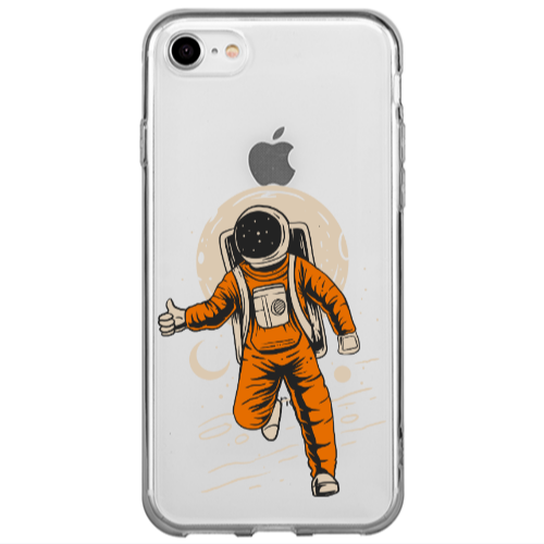 Apple iPhone 7 Hitchhike Transparent Silicone TPU Θήκη