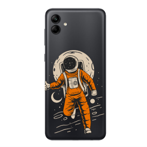 Samsung A04 Hitchhike Transparent Silicone TPU Θήκη