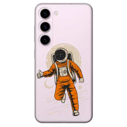 Samsung S23 Hitchhike Transparent Silicone TPU Θήκη