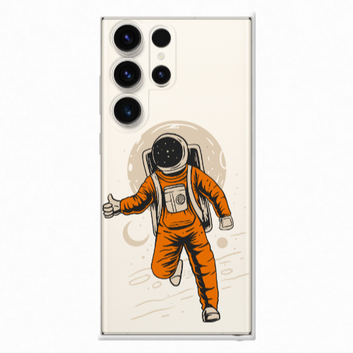 Samsung S23 Ultra Hitchhike Transparent Silicone TPU Θήκη