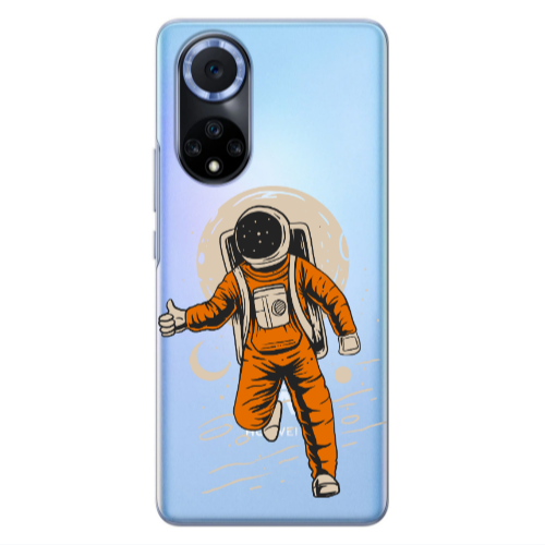 Huawei Nova 9 Hitchhike Transparent Silicone TPU Θήκη