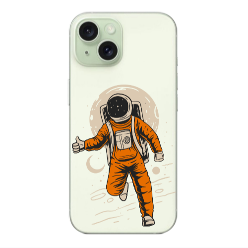 Apple iPhone 15 Hitchhike Transparent Silicone TPU Θήκη