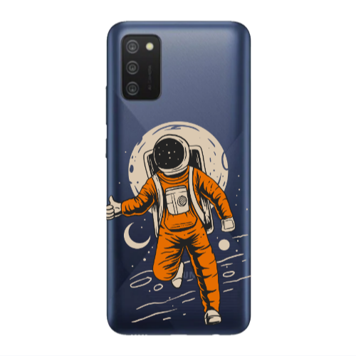 Samsung A02s Hitchhike Transparent Silicone TPU Θήκη