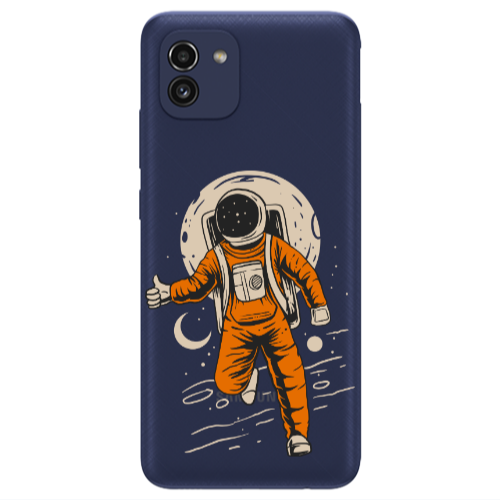 Samsung A03 Hitchhike Transparent Silicone TPU Θήκη