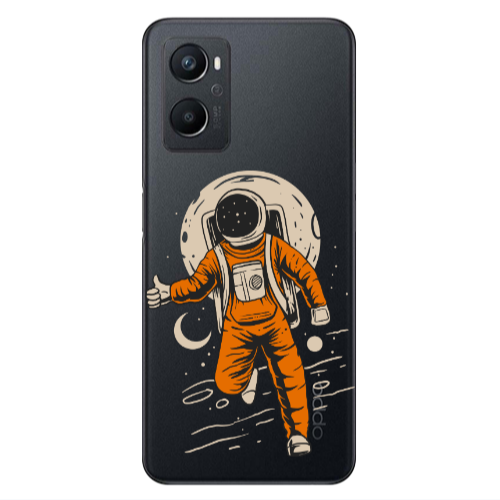 Oppo A 96 Hitchhike Transparent Silicone TPU Θήκη