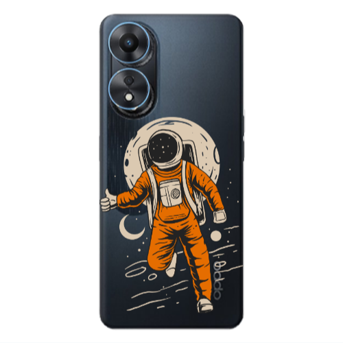 Oppo A 98 Hitchhike Transparent Silicone TPU Θήκη