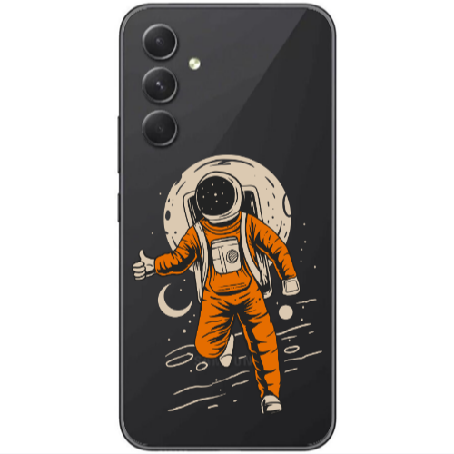 Samsung  Galaxy A05s Hitchhike Transparent Silicone TPU Θήκη
