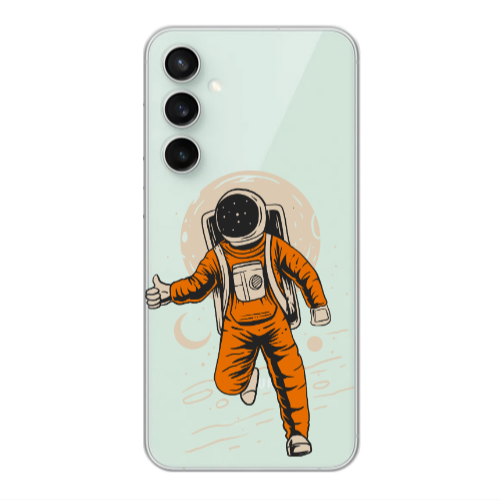 Samsung S24 Plus Hitchhike Transparent Silicone TPU Θήκη