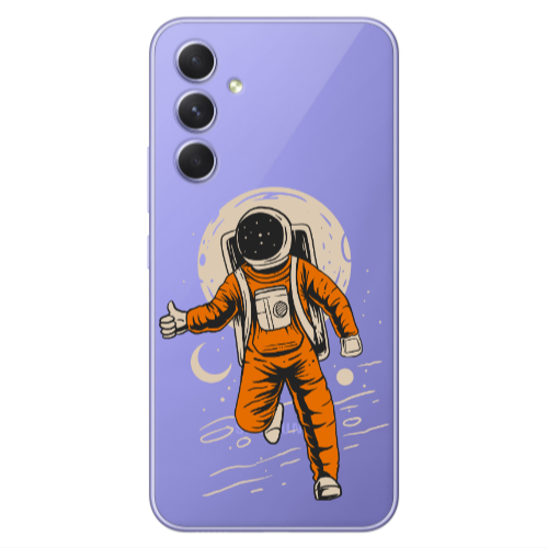 Samsung A55 Hitchhike Transparent Silicone TPU Θήκη