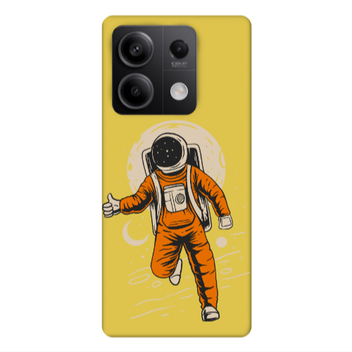 Xiaomi Redmi Note 13Pro 5G Hitchhike Yellow Colored Silicone TPU Θήκη