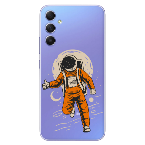 Samsung A16 Hitchhike Transparent Silicone TPU Θήκη
