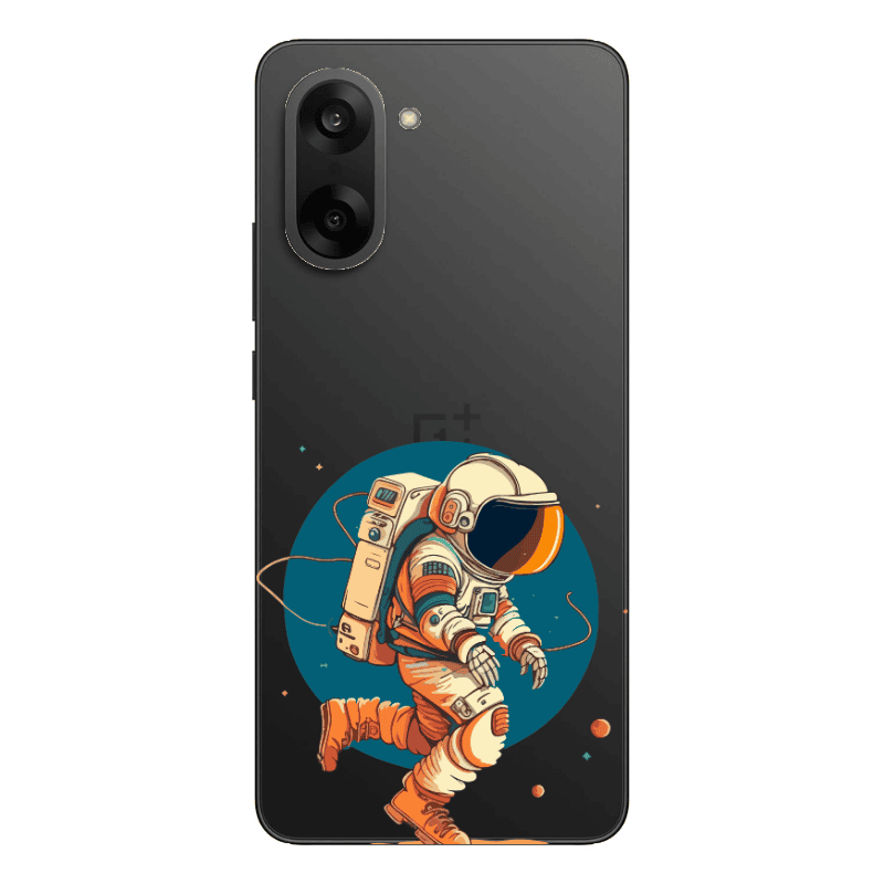 Oneplus Nord CE 5 Run Space Transparent Silicone TPU Θήκη