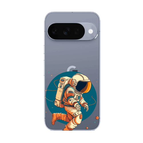 Google Pixel 10 Run Space Transparent Silicone TPU Θήκη