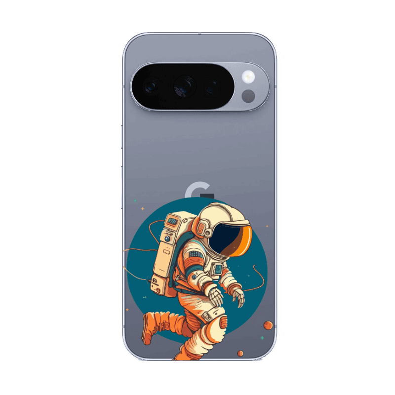 Google Pixel 10 Pro Run Space Transparent Silicone TPU Θήκη