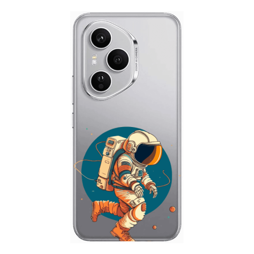 Honor Magic 400 Pro Run Space Transparent Silicone TPU Θήκη