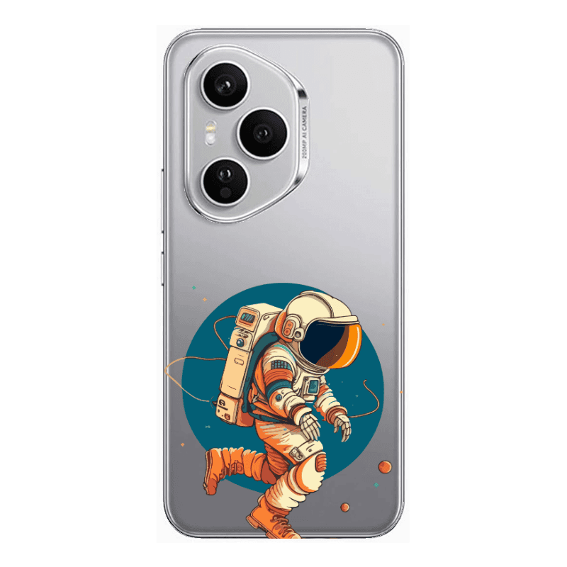 Honor Magic 400 Pro Run Space Transparent Silicone TPU Θήκη