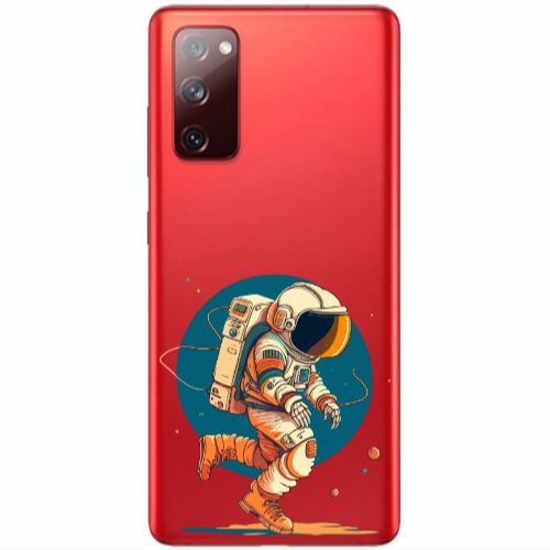 Samsung S20 FE Run Space Transparent Silicone TPU Θήκη