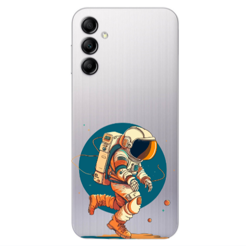Samsung A24 Run Space Transparent Silicone TPU Θήκη