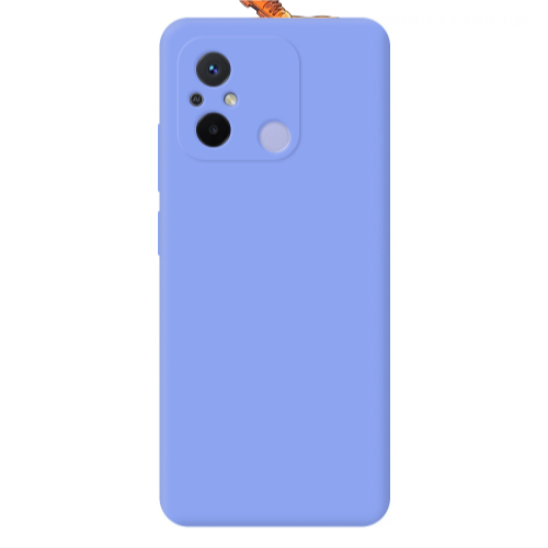 Xiaomi Redmi 12C Run Space Light Purple Colored Silicone TPU Θήκη