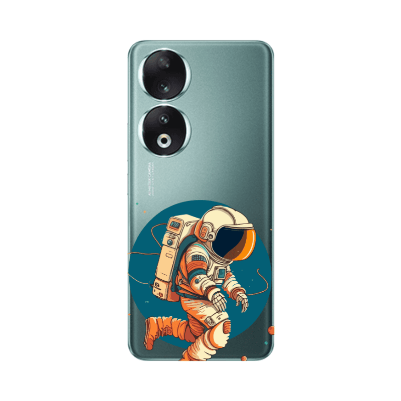 Honor 90 5G Run Space Transparent Silicone TPU Θήκη