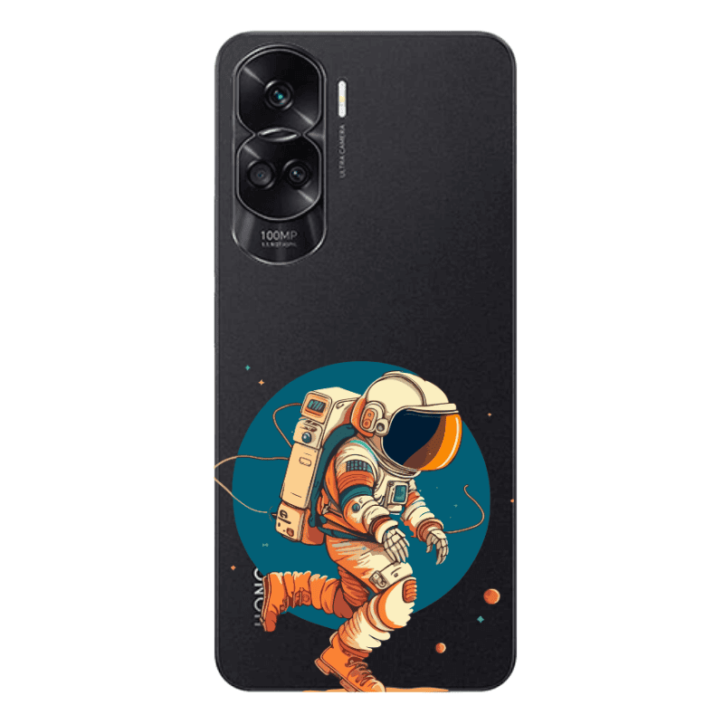 Honor 90 Lite 5G Run Space Transparent Silicone TPU Θήκη
