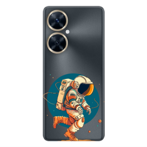 Huawei Nova 11i Run Space Transparent Silicone TPU Θήκη