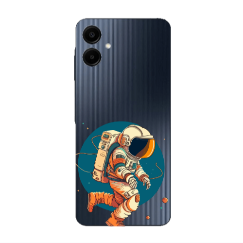Samsung A06 Run Space Transparent Silicone TPU Θήκη