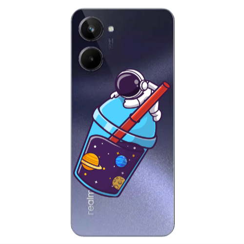 Realme 10 Longing in space Transparent Silicone TPU Θήκη