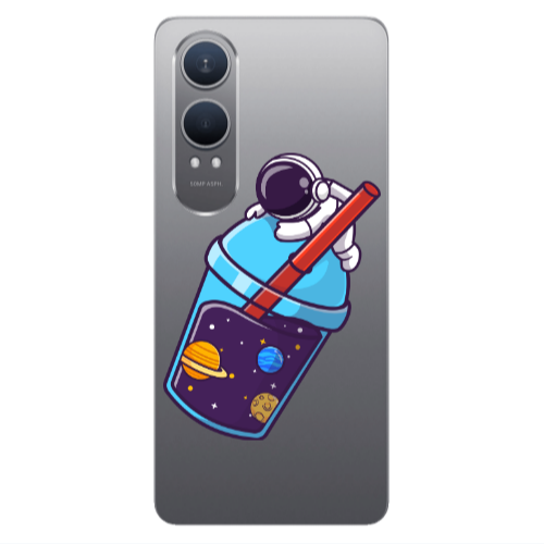 Oneplus Nord Ce 4 lite Longing in space Transparent Silicone TPU Θήκη