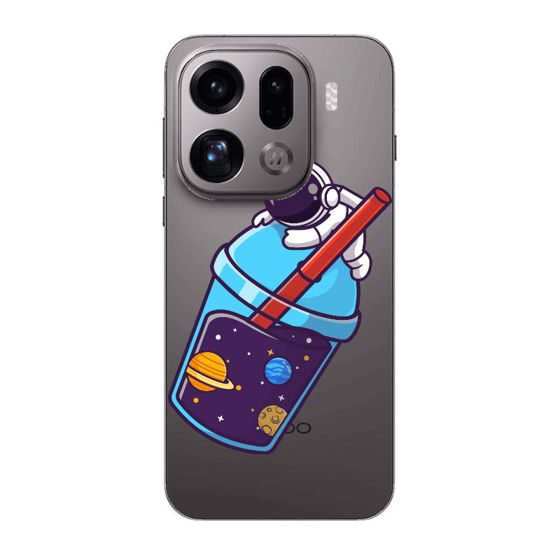 Oppo Find X9 Pro Longing in space Transparent Silicone TPU Θήκη