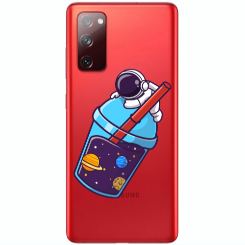 Samsung S20 FE Longing in space Transparent Silicone TPU Θήκη