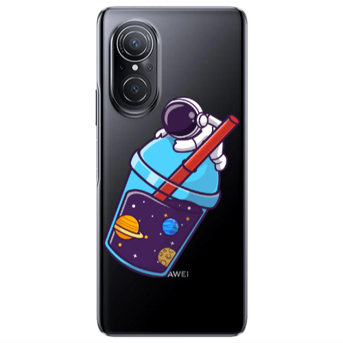 Huawei Nova 9 SE Longing in space Transparent Silicone TPU Θήκη