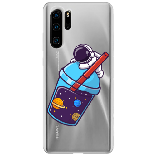 Huawei P30 Pro Longing in space Transparent Silicone TPU Θήκη