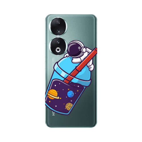 Honor 90 5G Longing in space Transparent Silicone TPU Θήκη