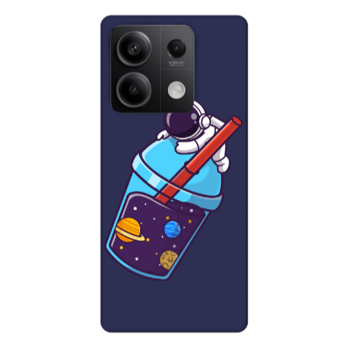 Xiaomi Redmi Note 13Pro 5G Longing in space Dark blue Colored Silicone TPU Θήκη