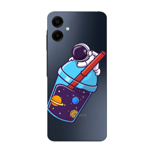 Samsung A06 Longing in space Transparent Silicone TPU Θήκη