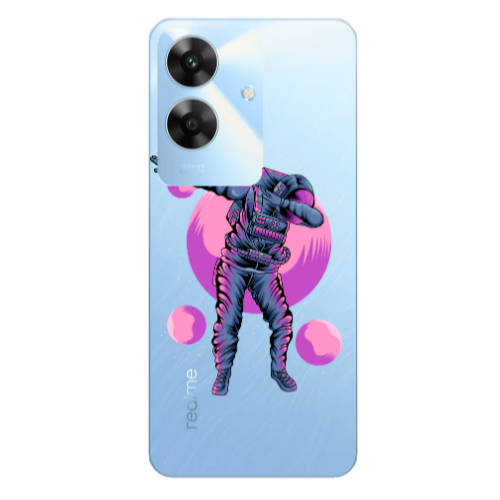 Realme Note 60 Dance Transparent Silicone TPU Θήκη