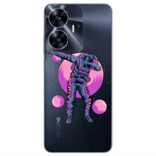 Realme Note 50 Dance Transparent Silicone TPU Θήκη