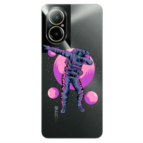 Realme C67 Dance Transparent Silicone TPU Θήκη